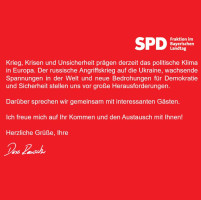 Ich freue mich auf Ihr Kommen und den Austausch mit Ihnen!