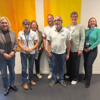 Doris Rauscher, Katja Weitzel, Ruth Waldmann und die Werkstatträten der LAG Bayern e.V.