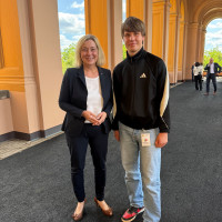 Zusammen mit Laurin im Bayerischen Landtag